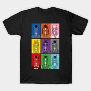 Bojack Horseman Colors T-Shirt